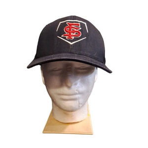 Fresno State Bulldog Baseball Navy Blue SnapBack Pacific Headwear One Size Fits